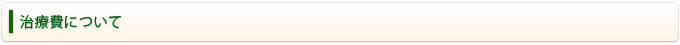 治療費について